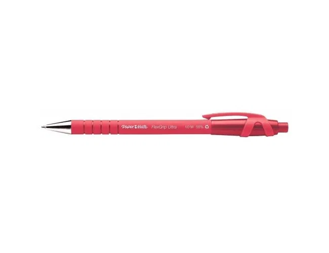 Papermate Flexgrip Bolígrafo Retráctil Rojo