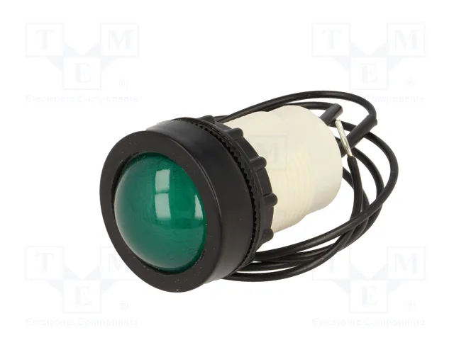PROMET Lámpara de control LED verde