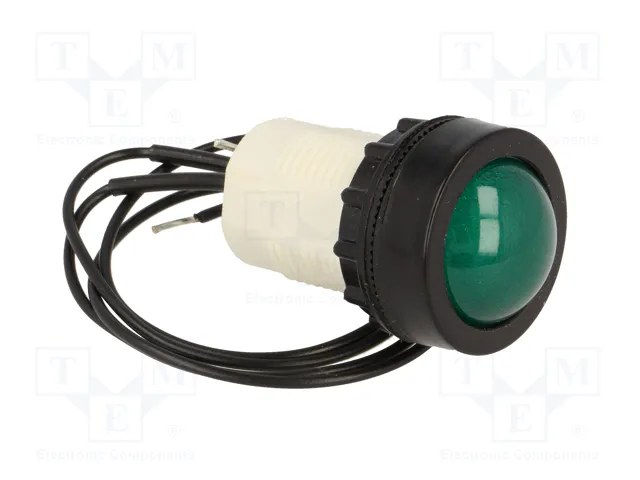 PROMET Lámpara de control LED verde