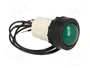 PROMET Lámpara de control LED verde