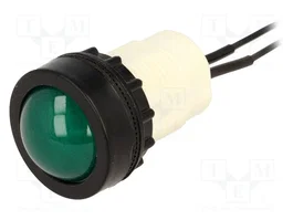 PROMET Lámpara de control LED verde