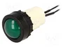 PROMET Lámpara de control LED verde