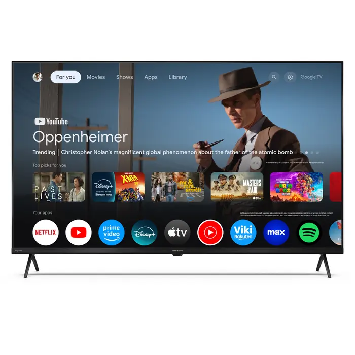 Sharp 43HP5265E Google TV 43 HD Negro