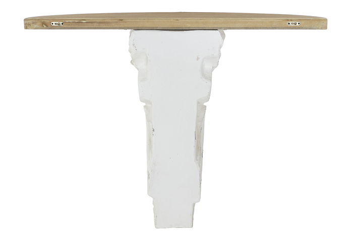 DKD Home Decor Consola Neoclasico Natural Blanco 50.5 x 74 x 100 cm