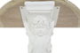 DKD Home Decor Consola Neoclasico Natural Blanco 50.5 x 74 x 100 cm