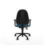 PIQUERAS Y CRESPO Silla de oficina Algarra Verde petróleo
