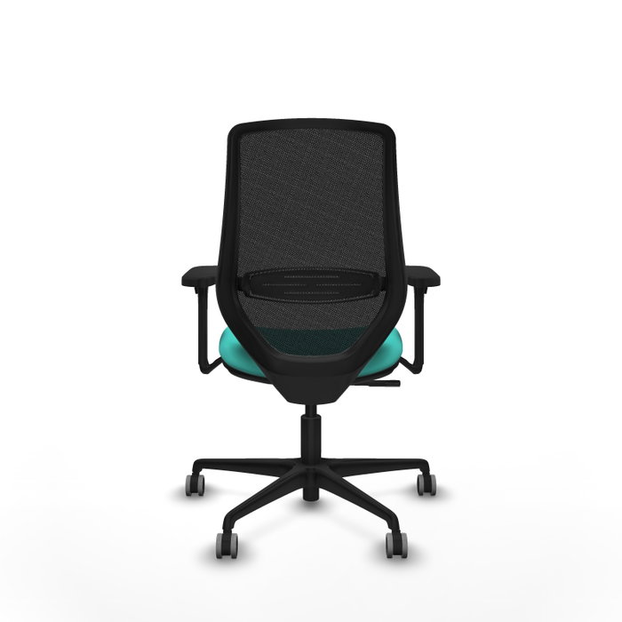 PIQUERAS Y CRESPO Silla de oficina Mardos con mecanismo Sincro, Turquesa y Negro PIQUERAS Y CRESPO Silla de oficina Mardos con mecanismo Sincro, Turquesa y Negro