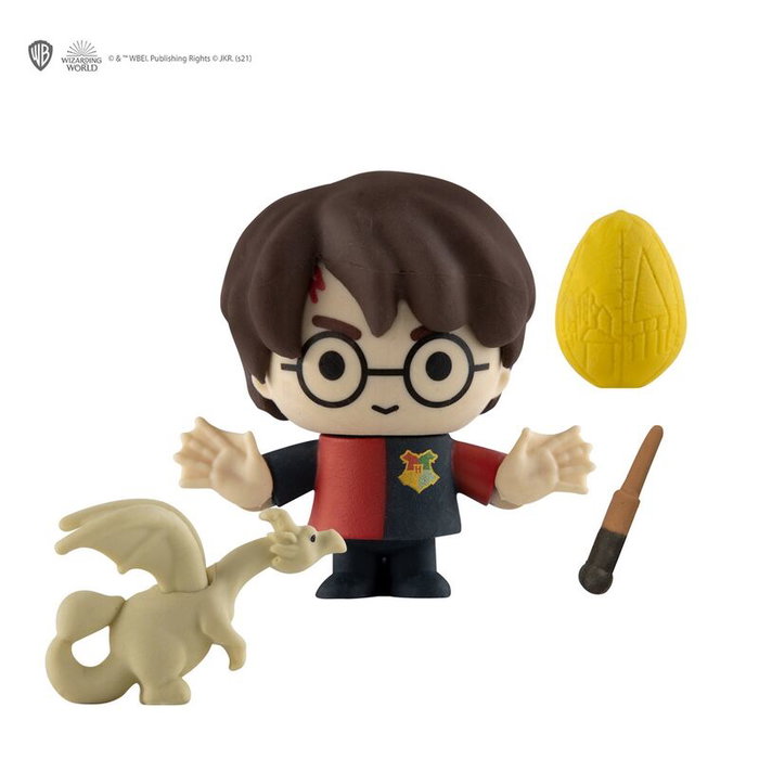 Cinereplicas Figura Harry Potter - Borrador Coleccionable con Accesorios