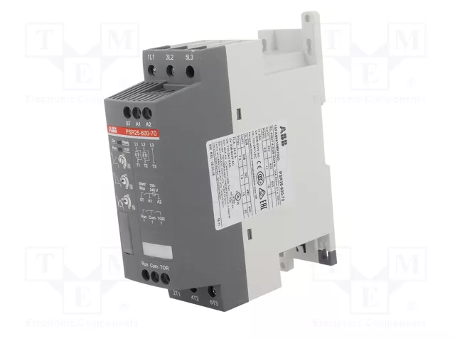 ABB PSR25-600-70 Softstart 11kW 208-600VAC