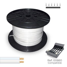 Sediles Cable paralelo 2 x 0,50 mm² blanco 500 m