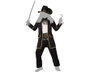 Disfraz Pirata Hombre Adulto Barbanegra Negro M-L