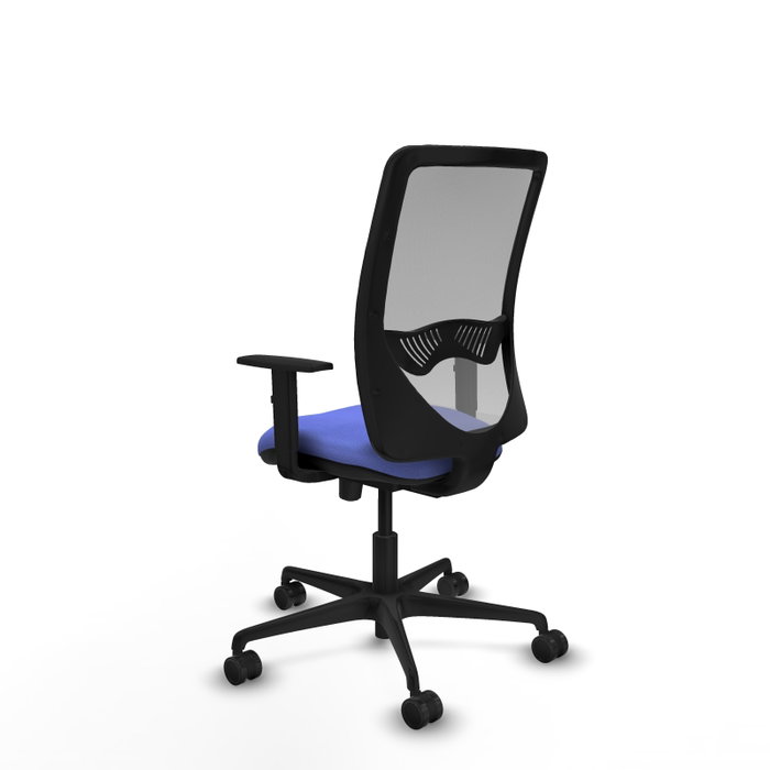 PIQUERAS Y CRESPO Silla de oficina Zulema con mecanismo Sincro/Traslack, Azul claro y Gris PIQUERAS Y CRESPO Silla de oficina Zulema con mecanismo Sincro/Traslack, Azul claro y Gris