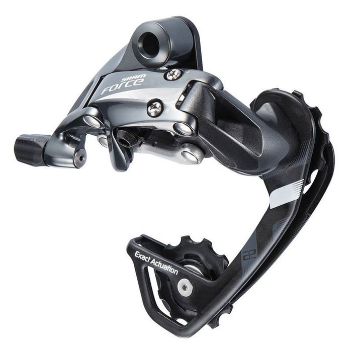 Sram Cambio trasero Force22 para 11 velocidades Negro/Plata Carbono y Aluminio Carretera Sram Cambio trasero Force22 para 11 velocidades Negro/Plata Carbono y Aluminio Carretera
