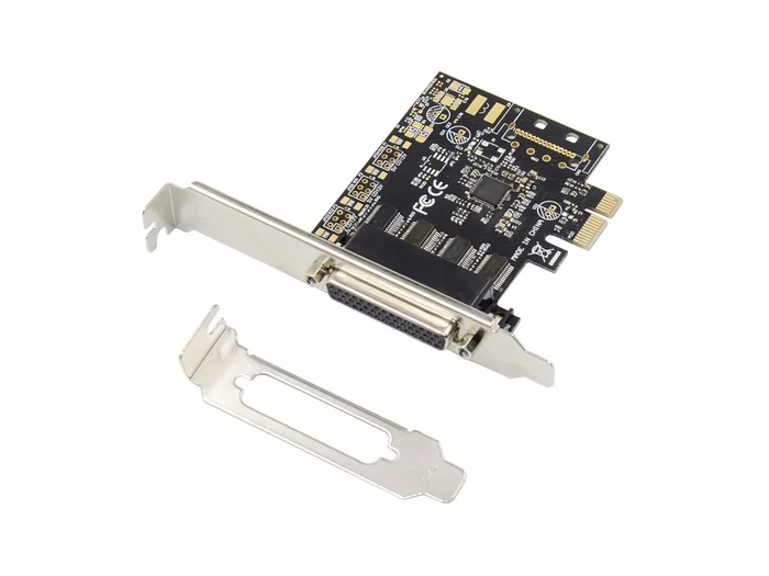 Conceptronic Controladora PCIe 4 puertos serie compatible Low Profile