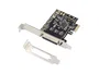 Conceptronic Controladora PCIe 4 puertos serie compatible Low Profile