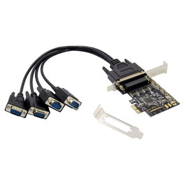 Conceptronic EMRICK12B Controladora PCIe de 4 puertos serie RS-232