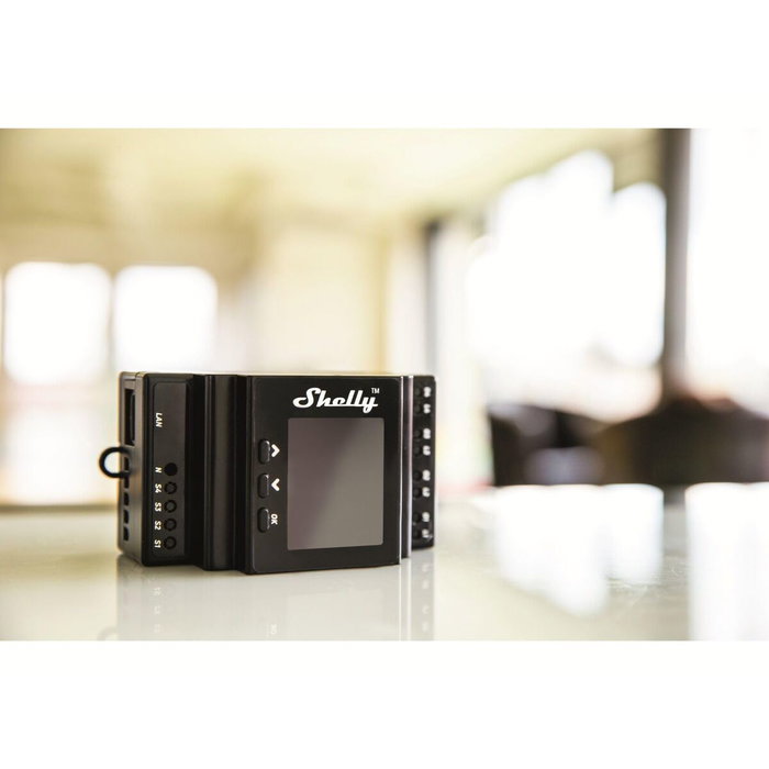 Shelly Pro 4PM Relé WLAN LAN 4 Canales 40A