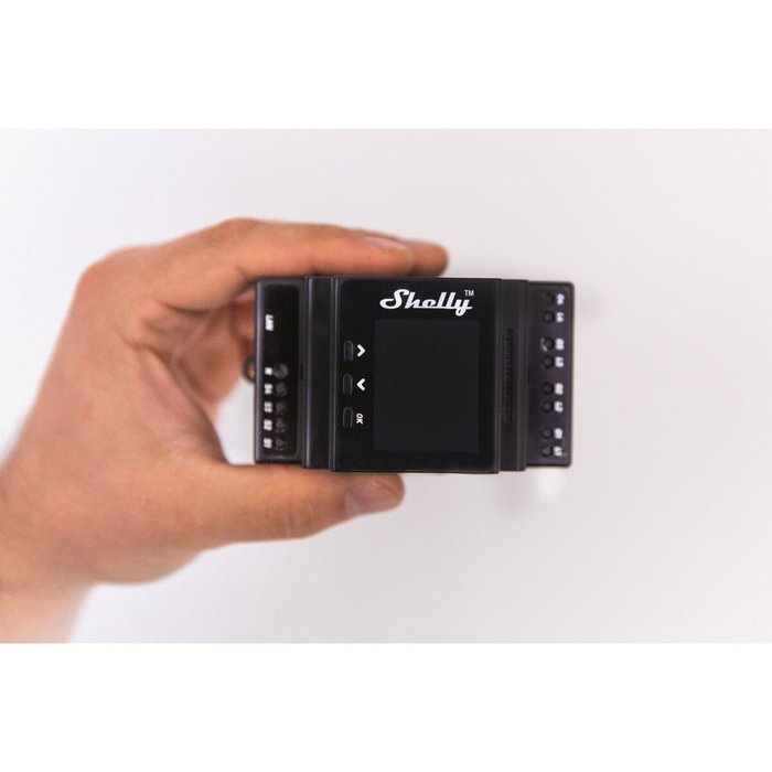 Shelly Pro 4PM Relé WLAN LAN 4 Canales 40A