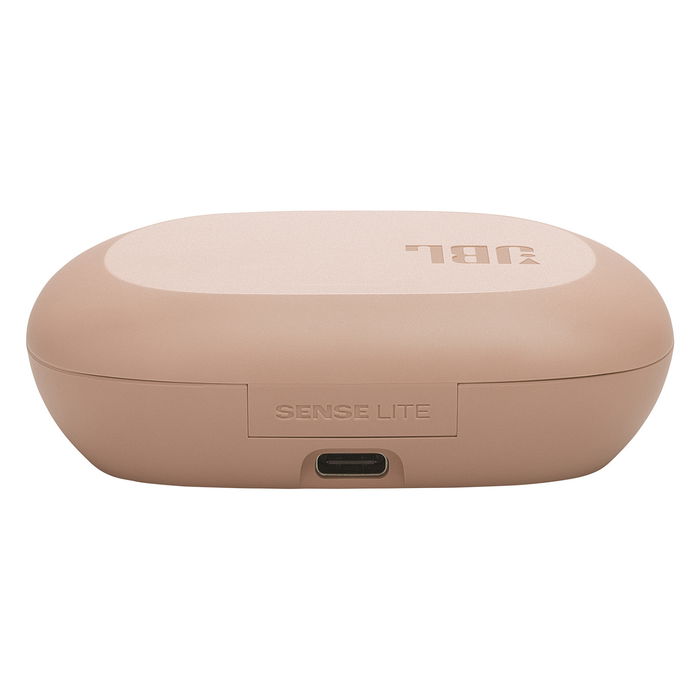 JBL Sense Lite Auriculares Inalámbricos Bluetooth 5.4, IP54, 8h Autonomía, Carga USB-C, Micrófono, Color Beige