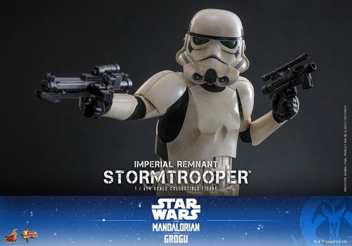 Hot Toys Star Wars: The Mandalorian & Grogu Movie Masterpiece Figura 1/6 Imperial Remnant Stormtrooper 30 cm
