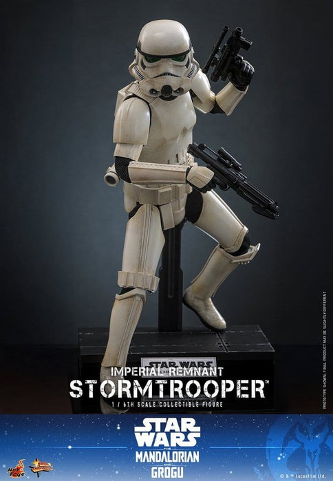 Hot Toys Star Wars: The Mandalorian & Grogu Movie Masterpiece Figura 1/6 Imperial Remnant Stormtrooper 30 cm