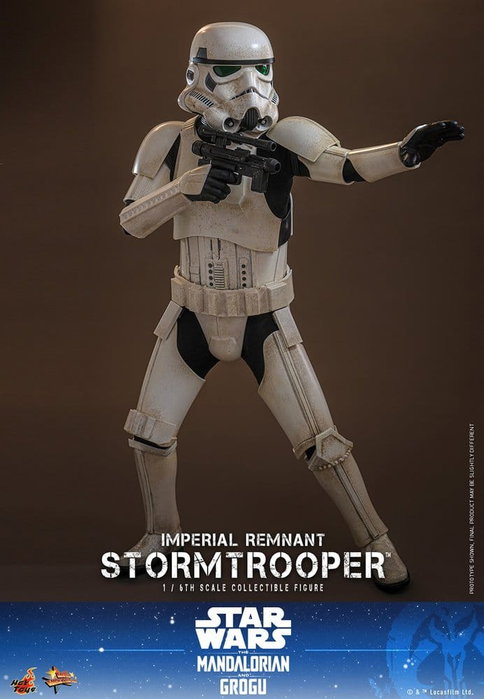 Hot Toys Star Wars: The Mandalorian & Grogu Movie Masterpiece Figura 1/6 Imperial Remnant Stormtrooper 30 cm