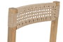 DKD Home Decor Silla Balines Juyon 23, Pino y Yute, Marron Claro, Beige, 45 x 82 x 45 cm (2 Unidades)