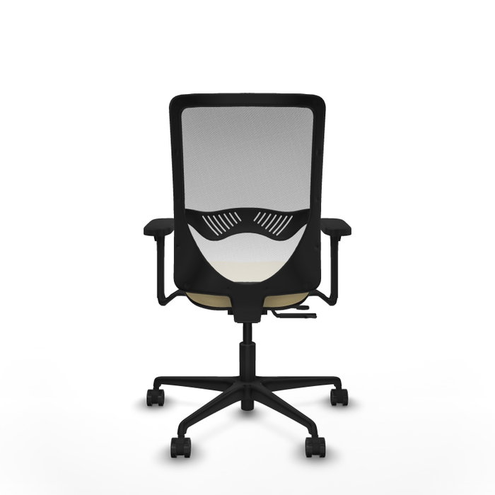 PIQUERAS Y CRESPO Silla de oficina Zulema con mecanismo Sincro/Traslack, Crema y Blanco PIQUERAS Y CRESPO Silla de oficina Zulema con mecanismo Sincro/Traslack, Crema y Blanco