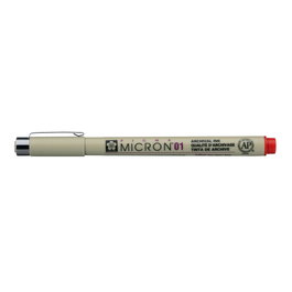 Sakura Pigma Micron 01 0.25 mm Rojo