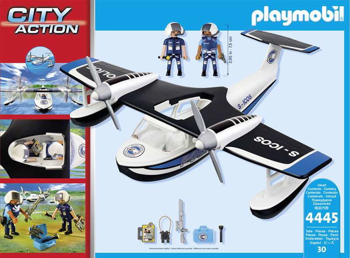Playmobil Hidroavión City Action