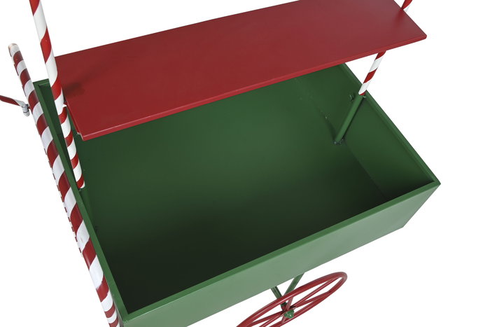 DKD Home Decor Carro Navidad Tradicional Verde Rojo 93.5 x 53.5 x 166.5 cm DKD Home Decor Carro Navidad Tradicional Verde Rojo 93.5 x 53.5 x 166.5 cm
