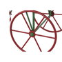 DKD Home Decor Carro Metal Verde 93,5x53,5x166,5