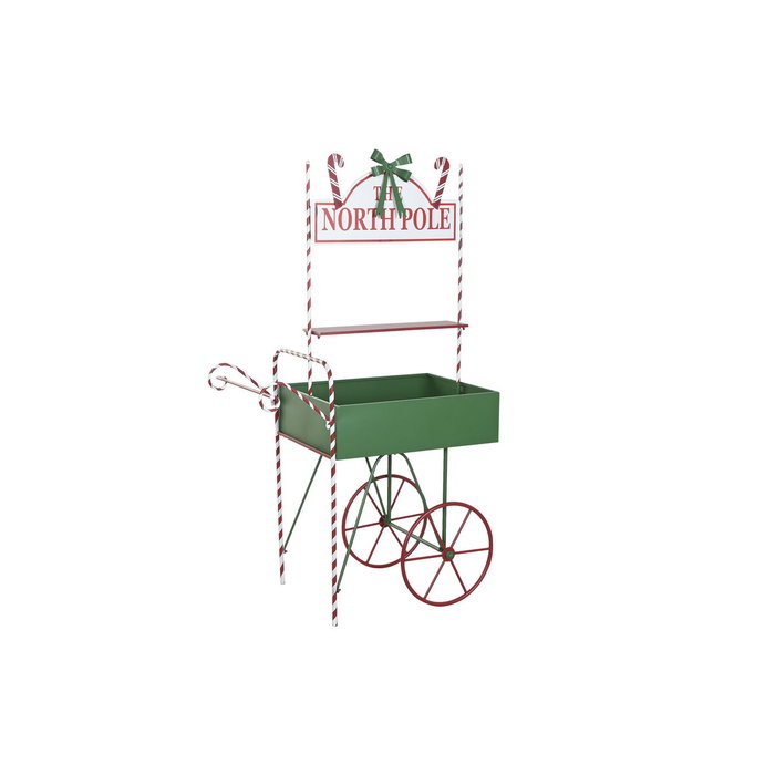 DKD Home Decor Carro Metal Verde 93,5x53,5x166,5