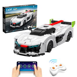 Deqube Pininfarina H2 Speed 1:20 296Pzas C51090W Coche Carreras Eléctrico Hidrógeno Con Licencia Oficial