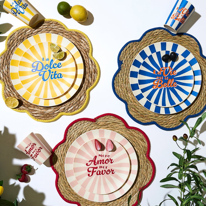 Home Deco Factory Plato Llano Dolce Vita de 26 cm