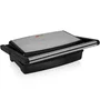 Tristar Grill Eléctrico GR-2859 | Parrilla de Contacto 1500W, Superficie 27.5x18cm, Apertura 180°, Acero Inoxidable