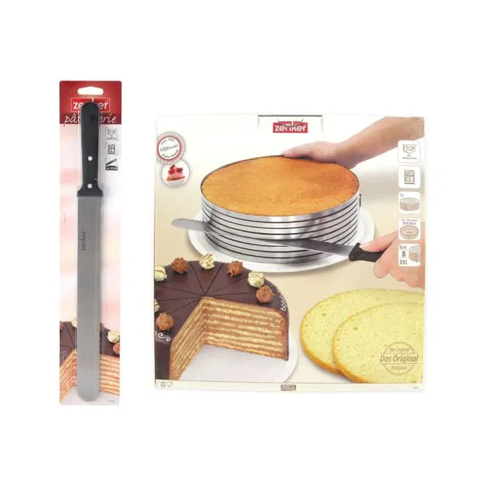 Zenker ZEN3176239998160 Juego de 2 Utensilios para Hornear para Pasteles de Capas Zenker ZEN3176239998160 Juego de 2 Utensilios para Hornear para Pasteles de Capas