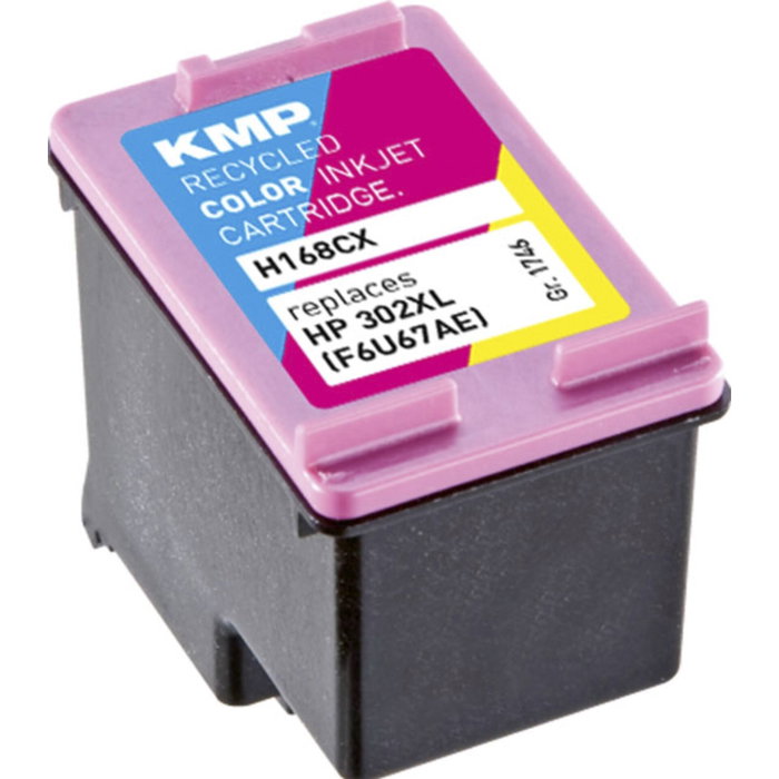 KMP H168CX Cartucho de Tinta de Color compatible con HP F6U67AE KMP H168CX Cartucho de Tinta de Color compatible con HP F6U67AE