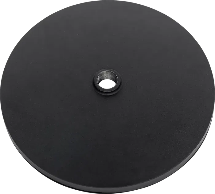 SBG Soporte de Micrófono Recto de Suelo con Base Redonda 30cm | Altura Ajustable 889-1625mm | Acero Negro