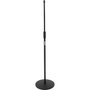 SBG Soporte de Micrófono Recto de Suelo con Base Redonda de 30cm