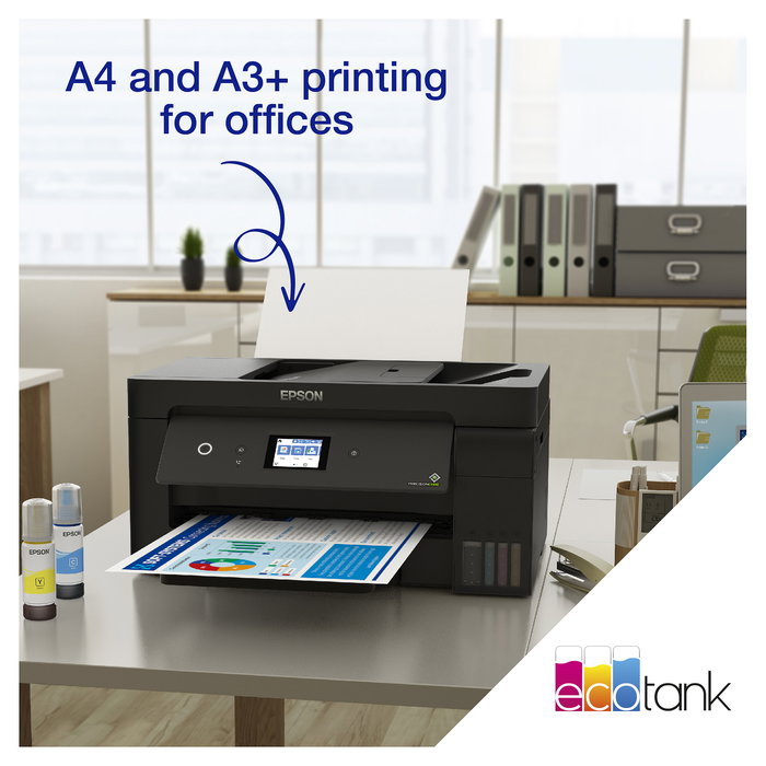 Epson EcoTank ET-15000 Impresora Multifunción Inyección Tinta Color A3 Wifi Ethernet Escáner Copiadora Fax