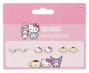 The Carat Shop Juego de Pendientes de Botón Hello Kitty, Cinnamoroll y Pompompurin