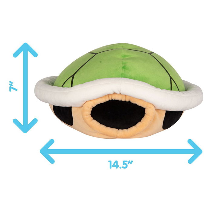 Mario Kart Peluche Mocchi-Mocchi Mega Green Shell 19 cm