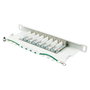 GoodConnections Patchpanel 10" Cat. 6A 8-P 0,5HE Blanco