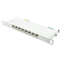 GoodConnections Patchpanel 10" Cat. 6A 8-P 0,5HE Blanco
