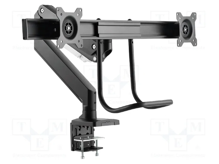 GEMBIRD Soporte para Monitor Doble 17-32 pulgadas Negro