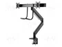 GEMBIRD Soporte para Monitor Doble 17-32 pulgadas Negro