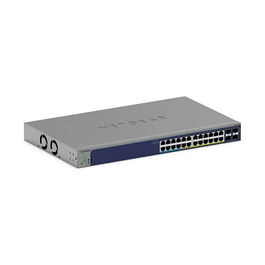 NETGEAR GS728TXUP Switch PoE Gestionado, 28 Puertos Gigabit Ethernet, 4 Puertos SFP+, 420W PoE Budget