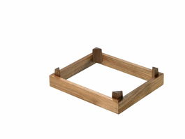 Leone Módulo Buffet de Madera de Acacia 30x19,5x7,7 cm