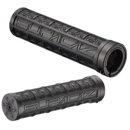 Supacaz Puños de Goma de Doble Densidad - Diametro 32 mm - Negro